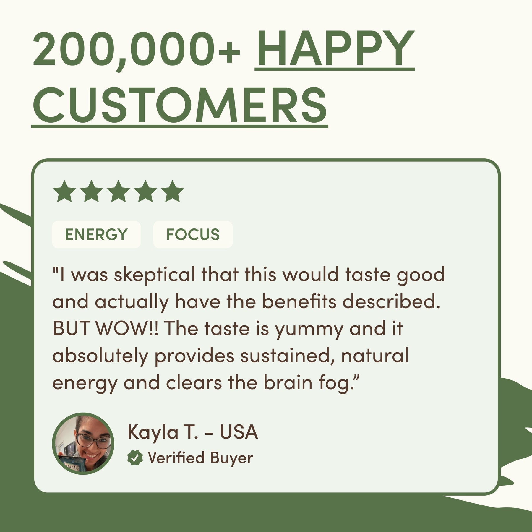 RYZE Mushroom Matcha — Organic Instant Matcha Latte with Lion's Mane & King Trumpet, 30 Servings