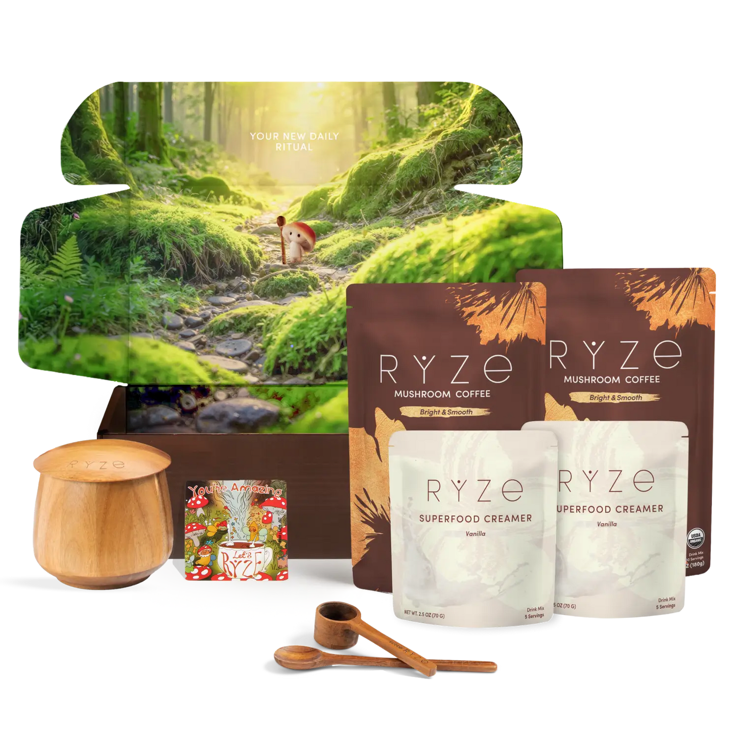 Mushroom Coffee Ritual Set (3 Month Plan)